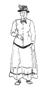 Female character from "On Our Selection"